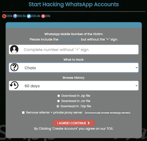 hack whatsapp