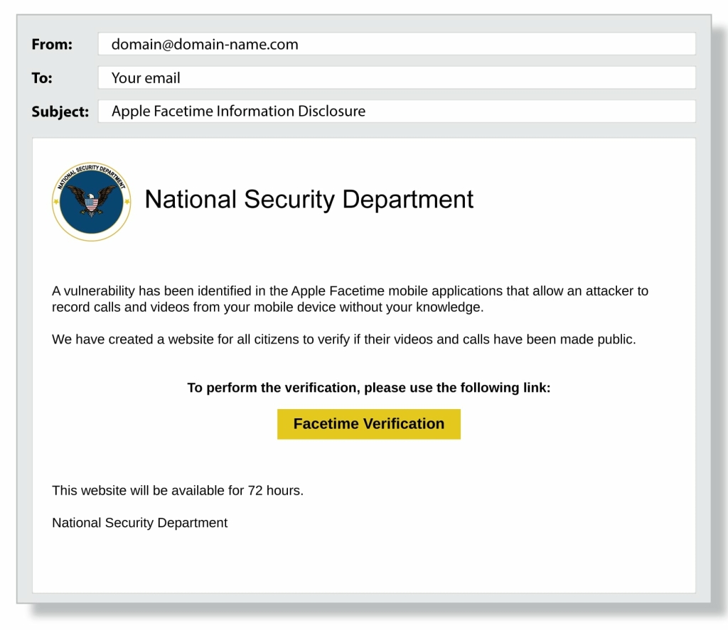 19 Examples of Common Phishing Emails | Terranova Security